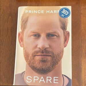 Prince Harry book 
Excellent condition